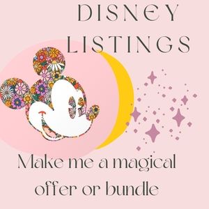 Disney STUFF! Clothes and Collectables. I am not a reseller. Make me an offer.